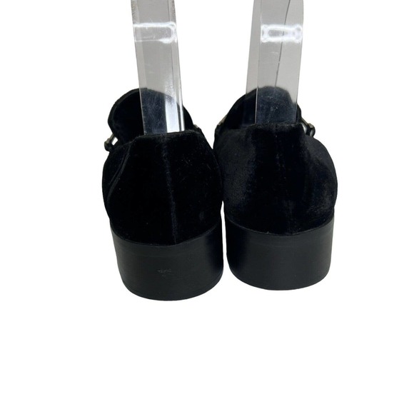 Vintage Calvin Klein Womens Black Velvet Horsebit Loafer Size 8 - Picture 2 of 12